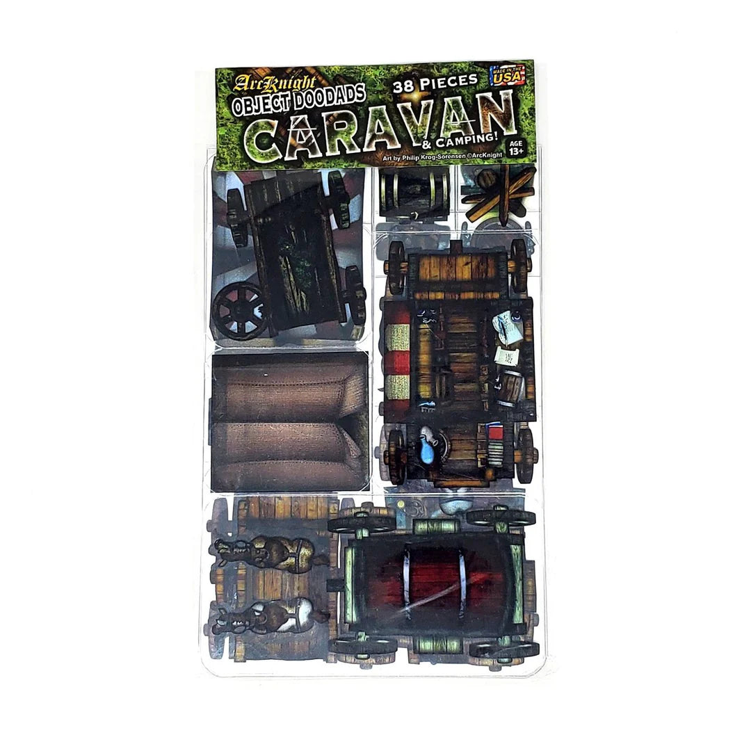 Arcknight - Flat Plastic Minis: Caravan & Camping | Odin's Place
