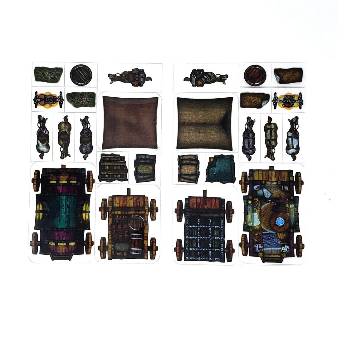 Arcknight - Flat Plastic Minis: Caravan & Camping | Odin's Place