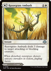Razorgrass Ambush // Razorgrass Field [Modern Horizons 3] | Dragon's Lair Comics and Fantasy Houston TX