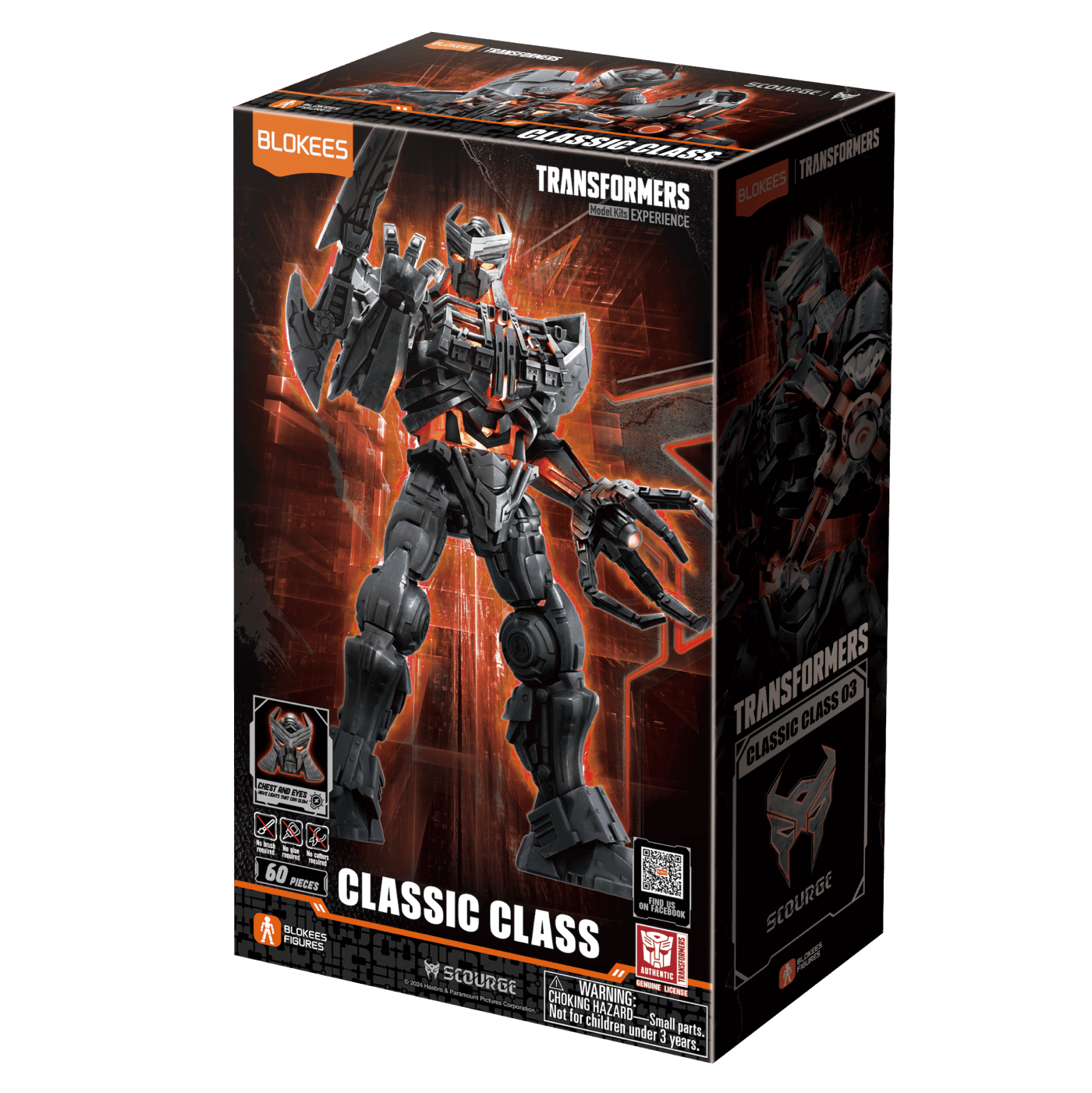 Blokees: Transformers - Classic Class 03 Scourge | Dragon's Lair Comics and Fantasy Houston TX