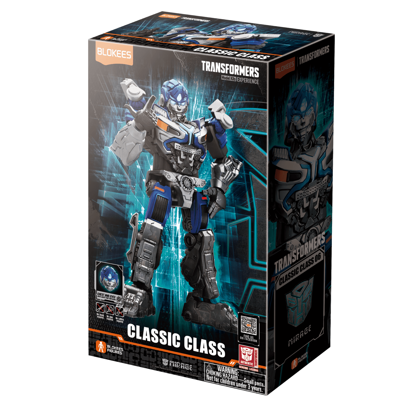 Blokees: Transformers - Classic Class 06 Mirage | Dragon's Lair Comics and Fantasy Houston TX