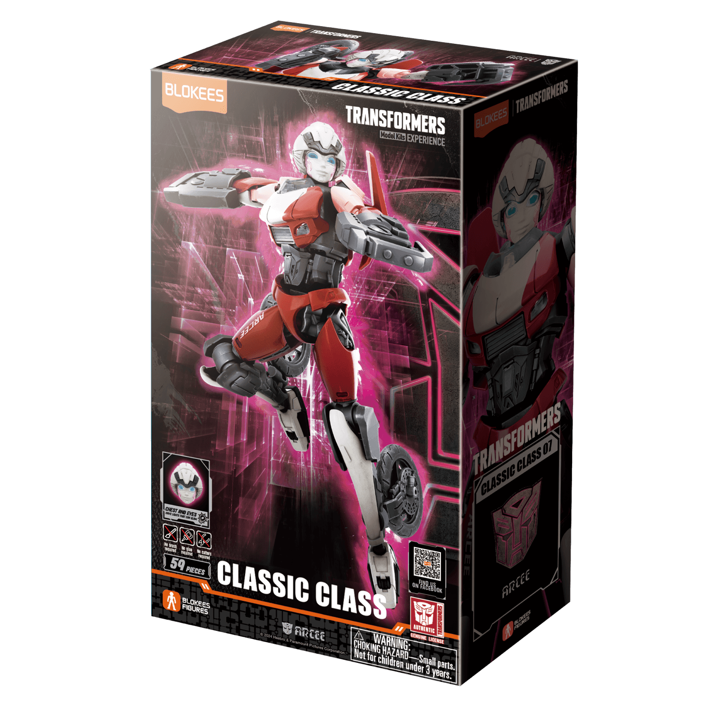Blokees: Transformers - Classic Class 07 Arcee | Dragon's Lair Comics and Fantasy Houston TX