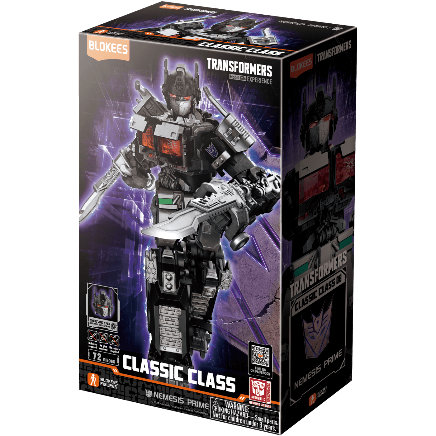 Blokees: Transformers - Classic Class 08 Nemesis Prime | Dragon's Lair Comics and Fantasy Houston TX