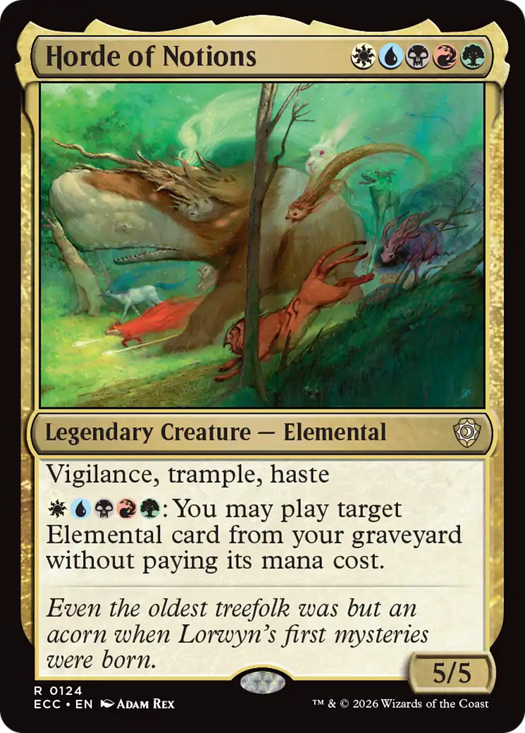 Horde of Notions [Lorwyn Eclipsed Commander] | Odin's Place
