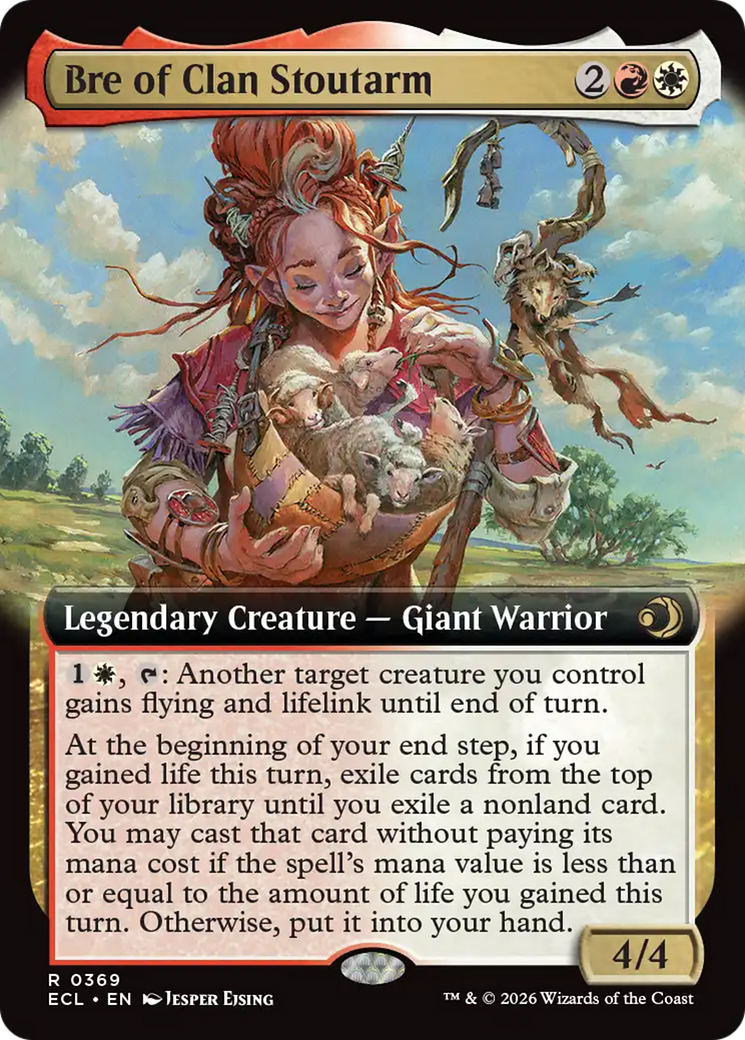 Bre of Clan Stoutarm (Extended Art) [Lorwyn Eclipsed] | Odin's Place