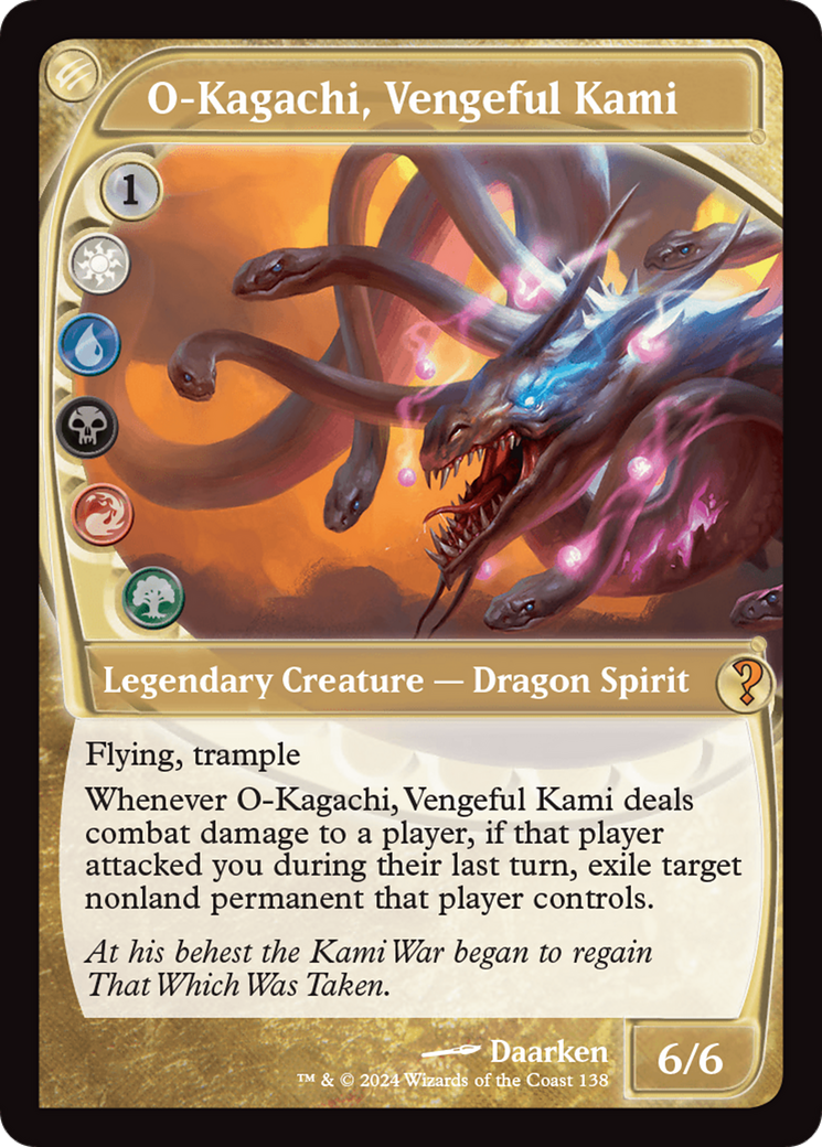 O-Kagachi, Vengeful Kami (Future Sight) [Mystery Booster 2] | Dragon's Lair Comics and Fantasy Houston TX
