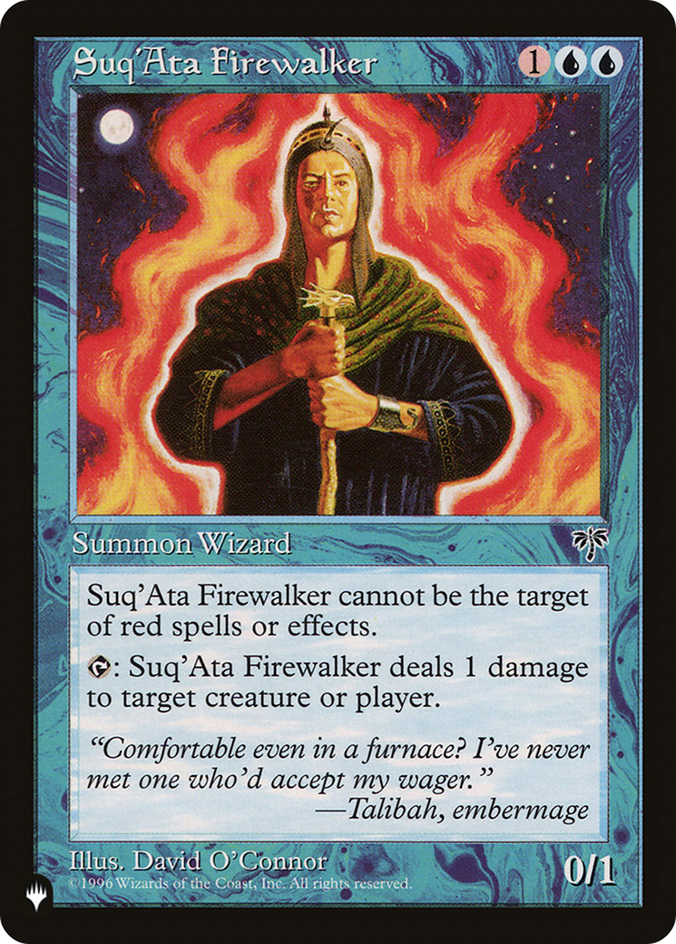 Suq'Ata Firewalker [The List] | Dragon's Lair Comics and Fantasy Houston TX