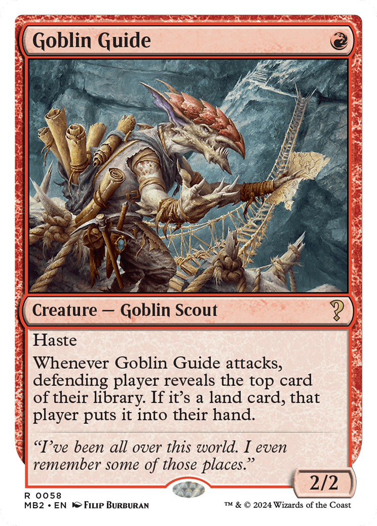 Goblin Guide [Mystery Booster 2] | Dragon's Lair Comics and Fantasy Houston TX