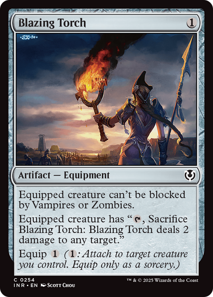Blazing Torch [Innistrad Remastered] | Dragon's Lair Comics and Fantasy Houston TX