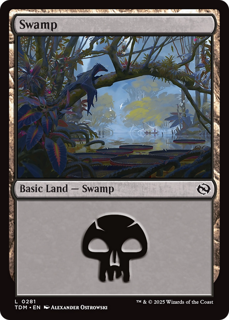 Swamp (0281) [Tarkir: Dragonstorm] | Dragon's Lair Comics and Fantasy Houston TX