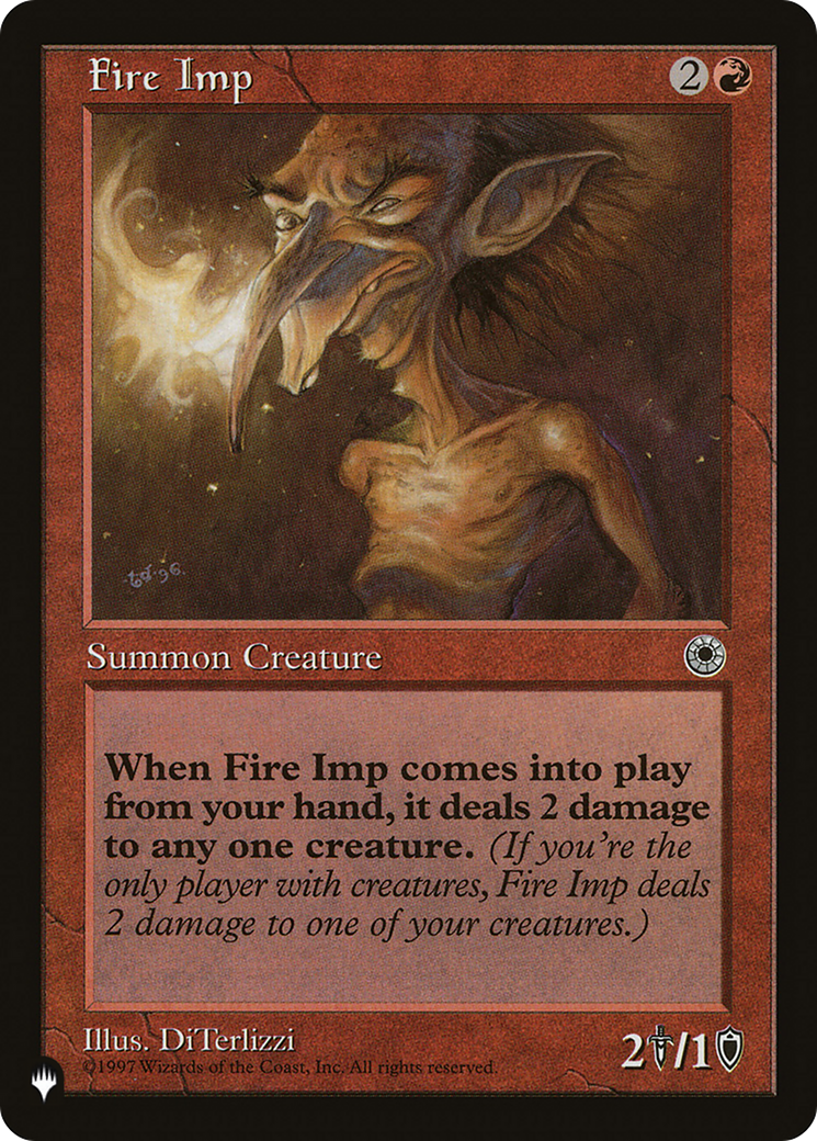 Fire Imp [The List] | Dragon's Lair Comics and Fantasy Houston TX
