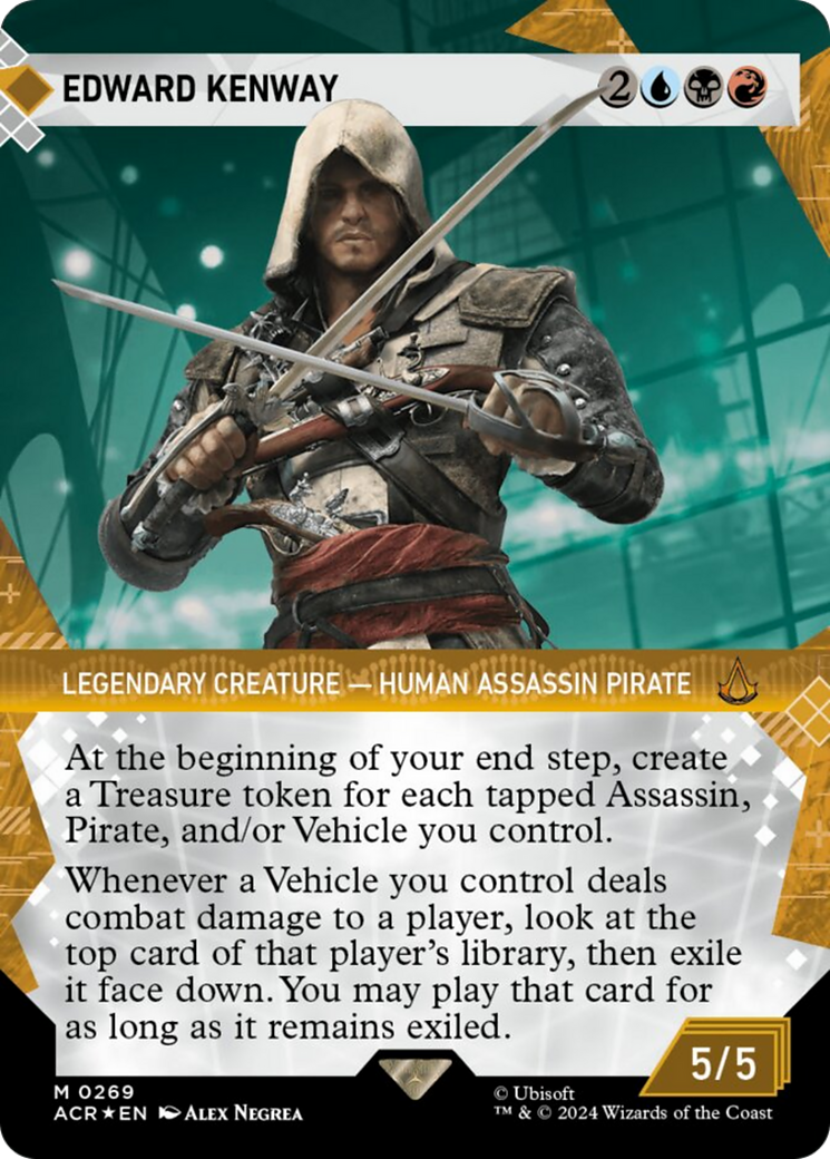 Edward Kenway (Showcase) (Textured Foil) [Assassin's Creed] | Dragon's Lair Comics and Fantasy Houston TX