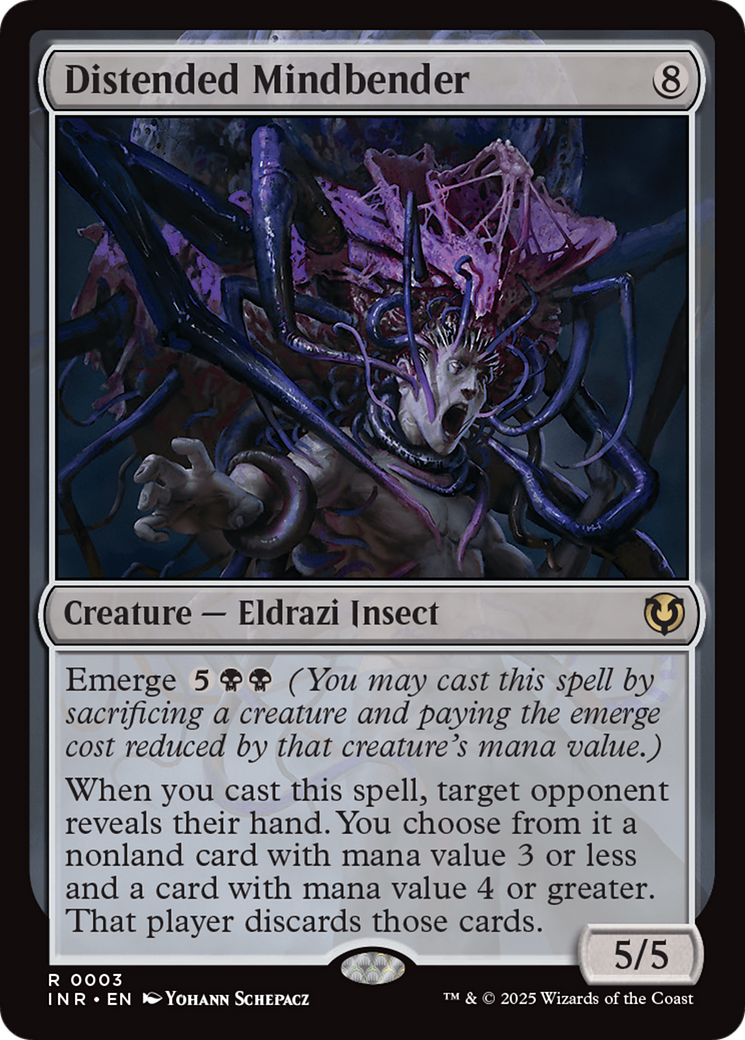 Distended Mindbender [Innistrad Remastered] | Dragon's Lair Comics and Fantasy Houston TX