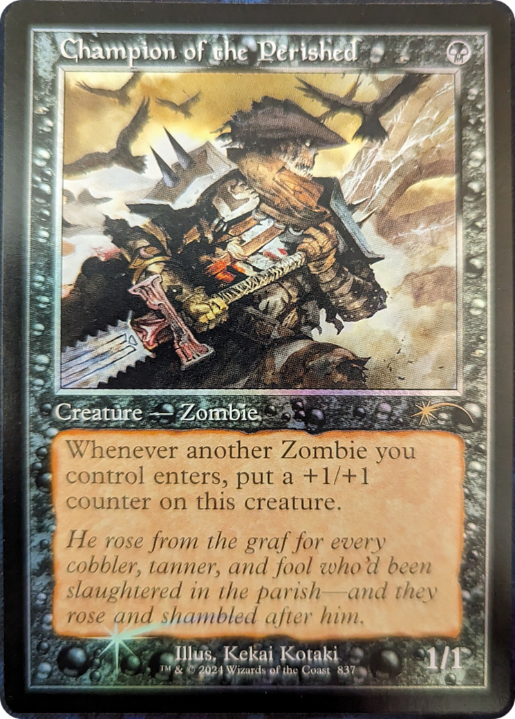 Champion of the Perished (Retro Frame) [Secret Lair Drop Series] | Dragon's Lair Comics and Fantasy Houston TX