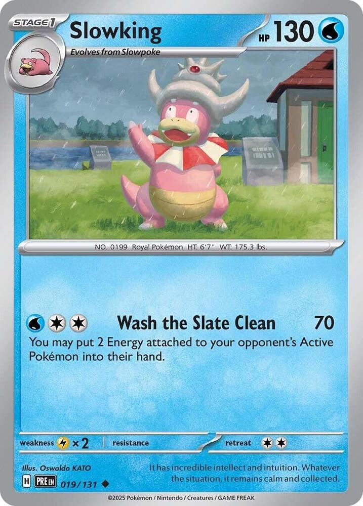 Slowking (019/131) [Scarlet & Violet: Prismatic Evolutions] | Dragon's Lair Comics and Fantasy Houston TX