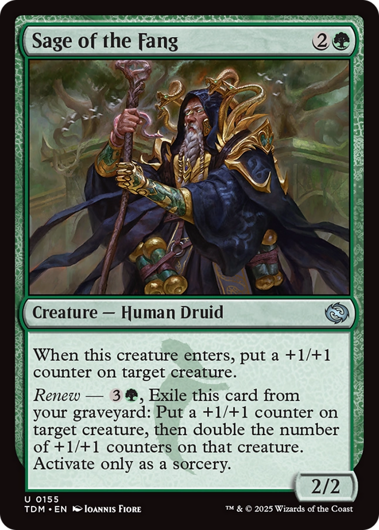 Sage of the Fang [Tarkir: Dragonstorm] | Odin's Place