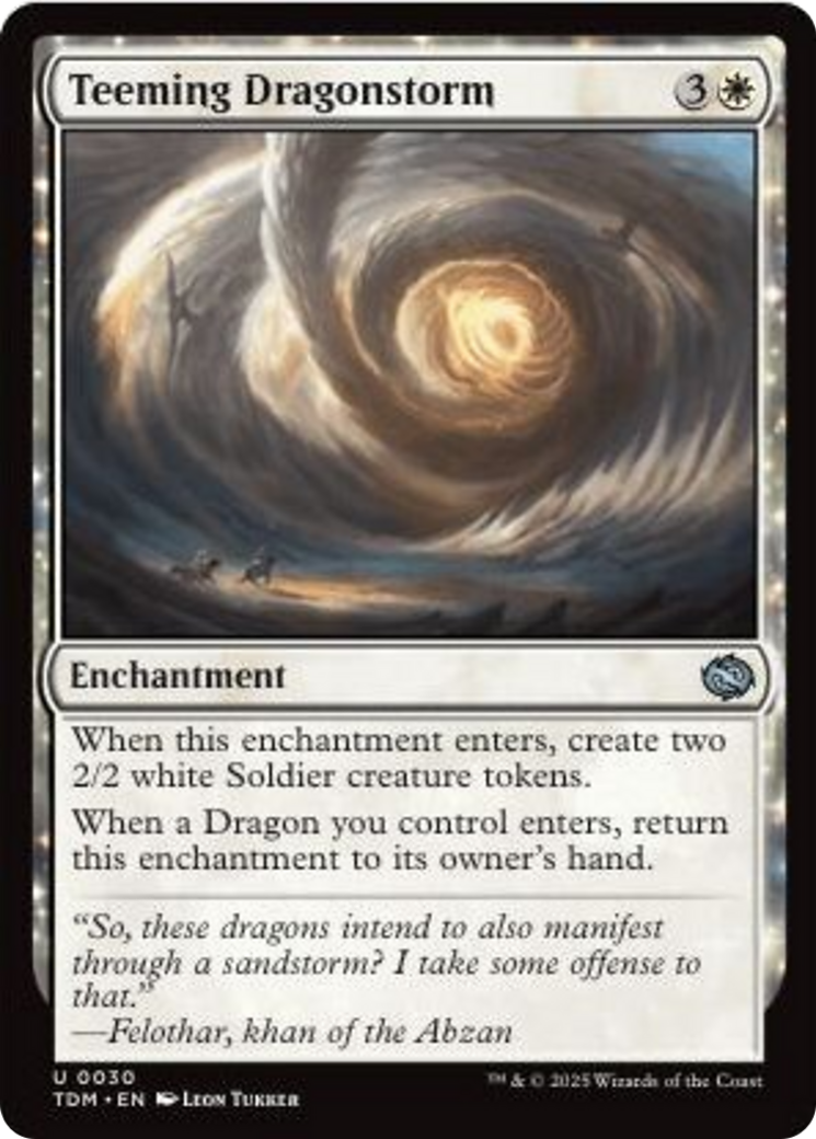 Teeming Dragonstorm [Tarkir: Dragonstorm] | Dragon's Lair Comics and Fantasy Houston TX