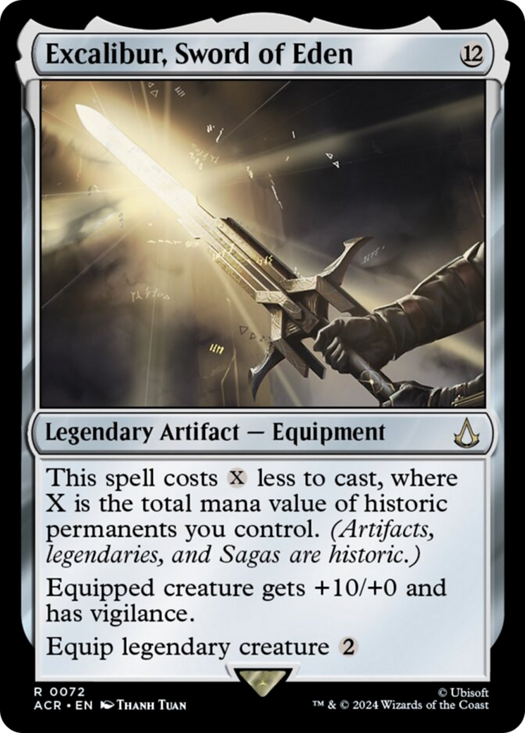 Excalibur, Sword of Eden (Extended Art) [Assassin's Creed] | Dragon's Lair Comics and Fantasy Houston TX