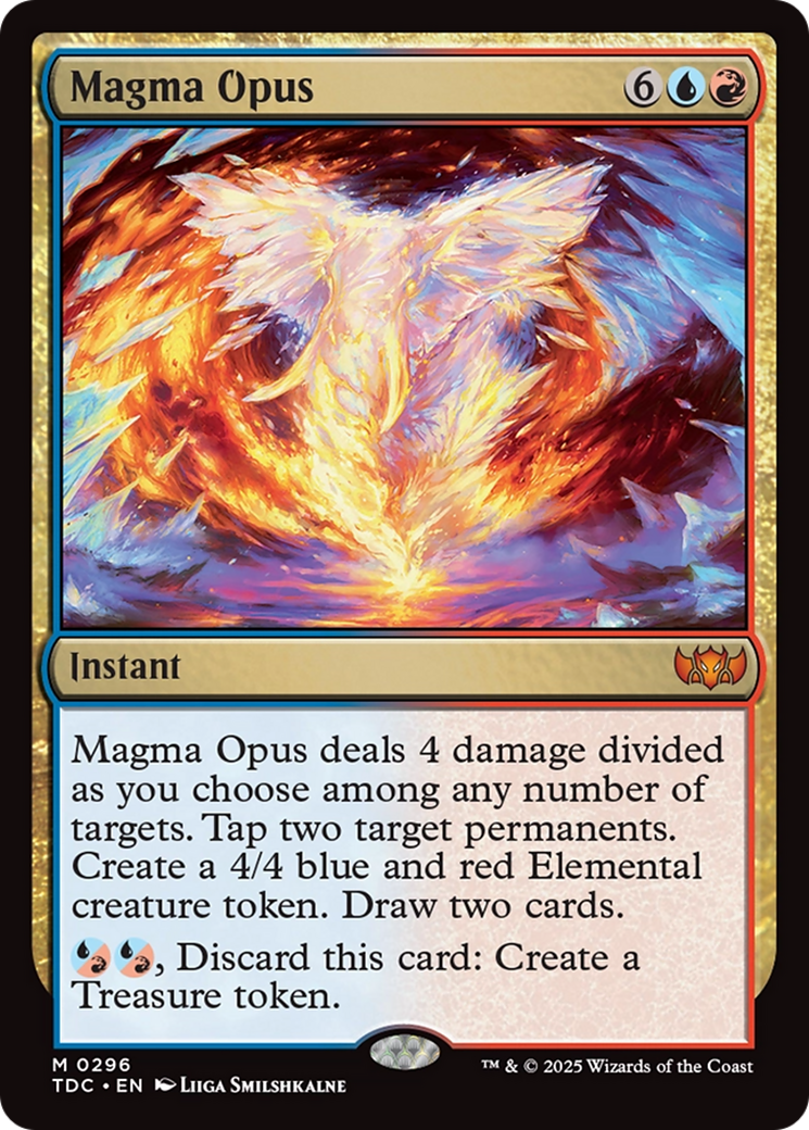 Magma Opus [Tarkir: Dragonstorm Commander] | Dragon's Lair Comics and Fantasy Houston TX