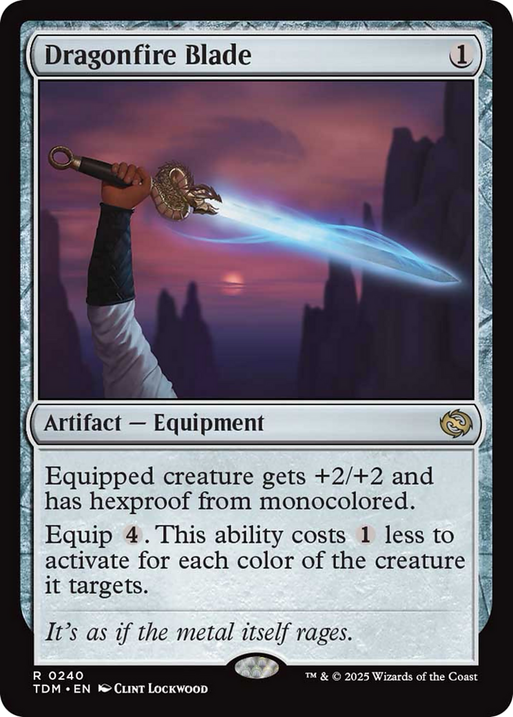 Dragonfire Blade [Tarkir: Dragonstorm] | Dragon's Lair Comics and Fantasy Houston TX