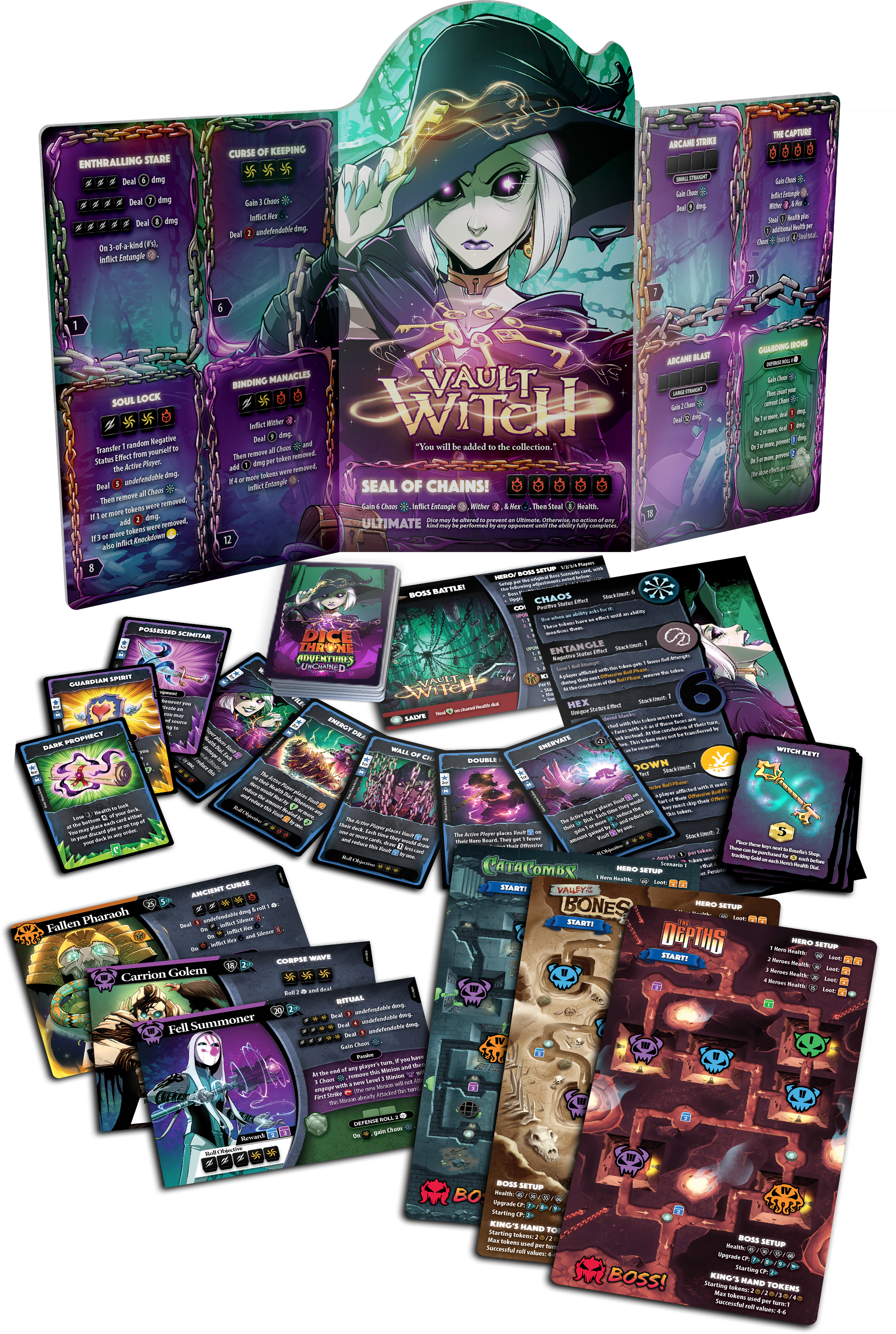 Dice Throne Adventures - Unchained Expansion | Odin's Place