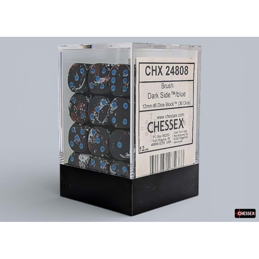 Chessex: Brush 12mm D6 Dice Block (36 Dice) - Various Sets | Odin's Place
