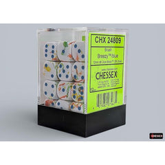 Chessex: Brush 12mm D6 Dice Block (36 Dice) - Various Sets | Odin's Place