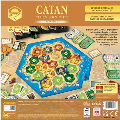 Catan Expansion: Cities & Knights (6th Edition) | Dragon's Lair Comics and Fantasy Houston TX