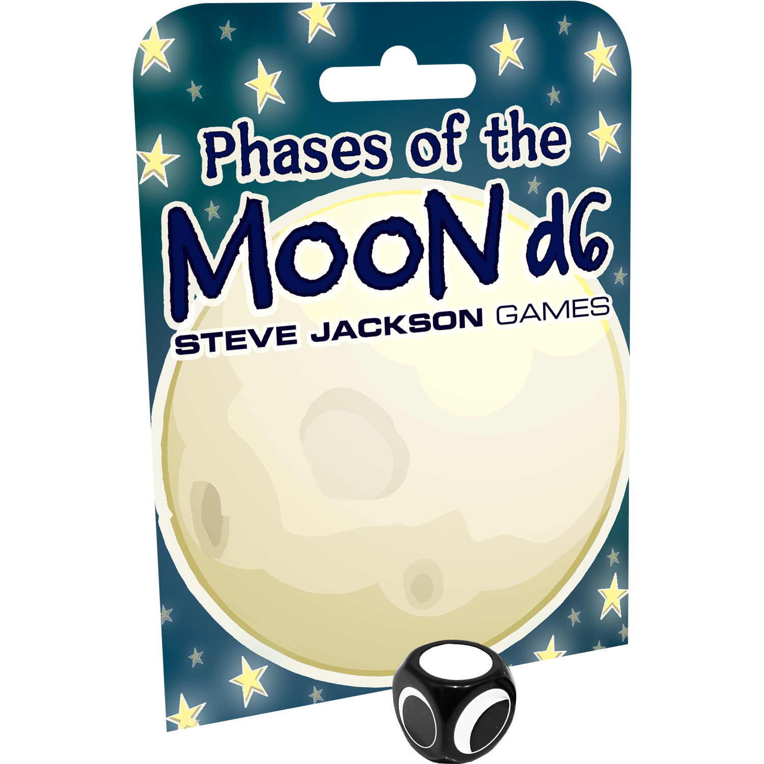 Phases of the Moon D6 | Dragon's Lair Comics and Fantasy Houston TX