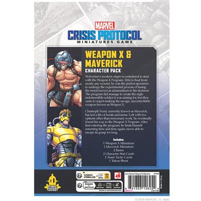 Marvel Crisis Protocol: Weapon X & Maverick | Dragon's Lair Comics and Fantasy Houston TX