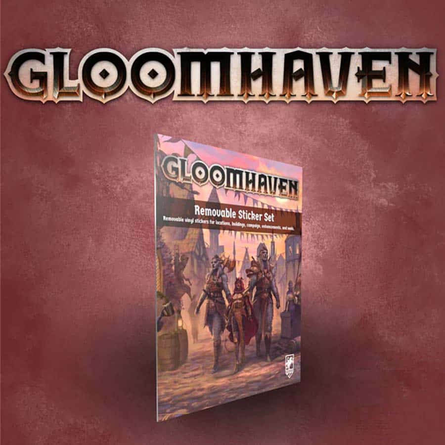 Gloomhaven (Second Edition): Removable Sticker Set | Odin's Place