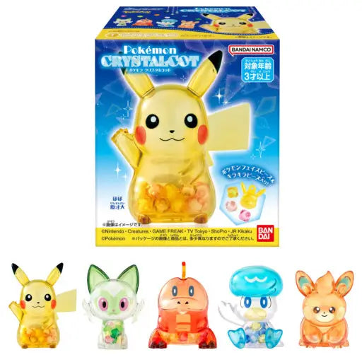 Pokemon - Bandai Crystal Coat Figure – Series 5 | Dragon's Lair Comics and Fantasy Houston TX