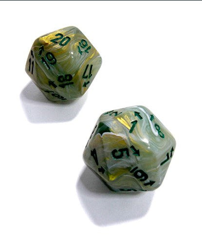 Chessex d20 Countdown Die | Dragon's Lair Comics and Fantasy Houston TX