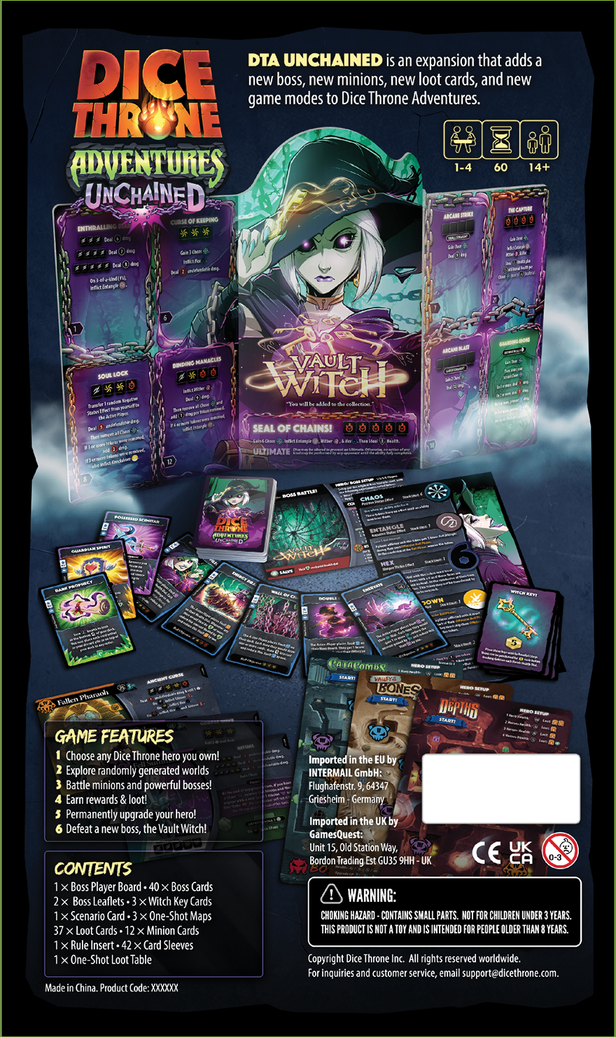 Dice Throne Adventures - Unchained Expansion | Odin's Place