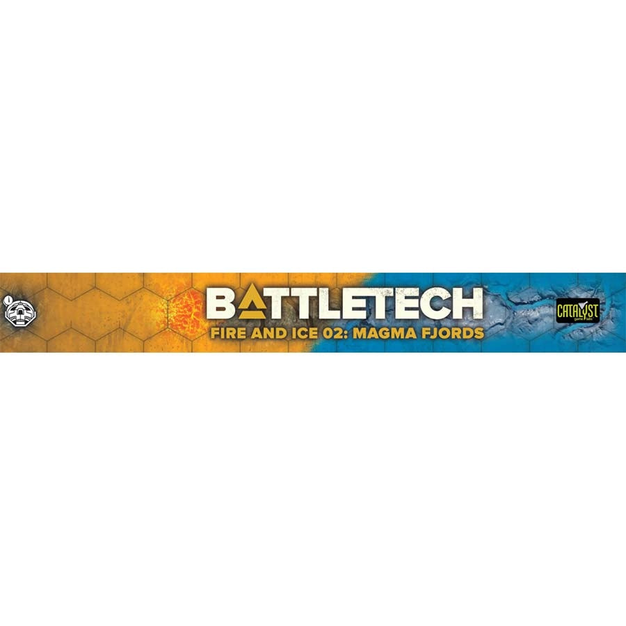 BattleTech: BattleMat - Fire and Ice 02: Magma Fjords | Odin's Place