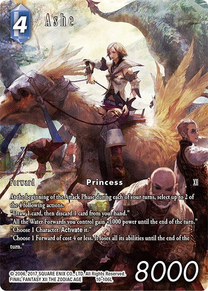 Ashe (Full Art Reprint) [Crystal Dominion] | Dragon's Lair Comics and Fantasy Houston TX