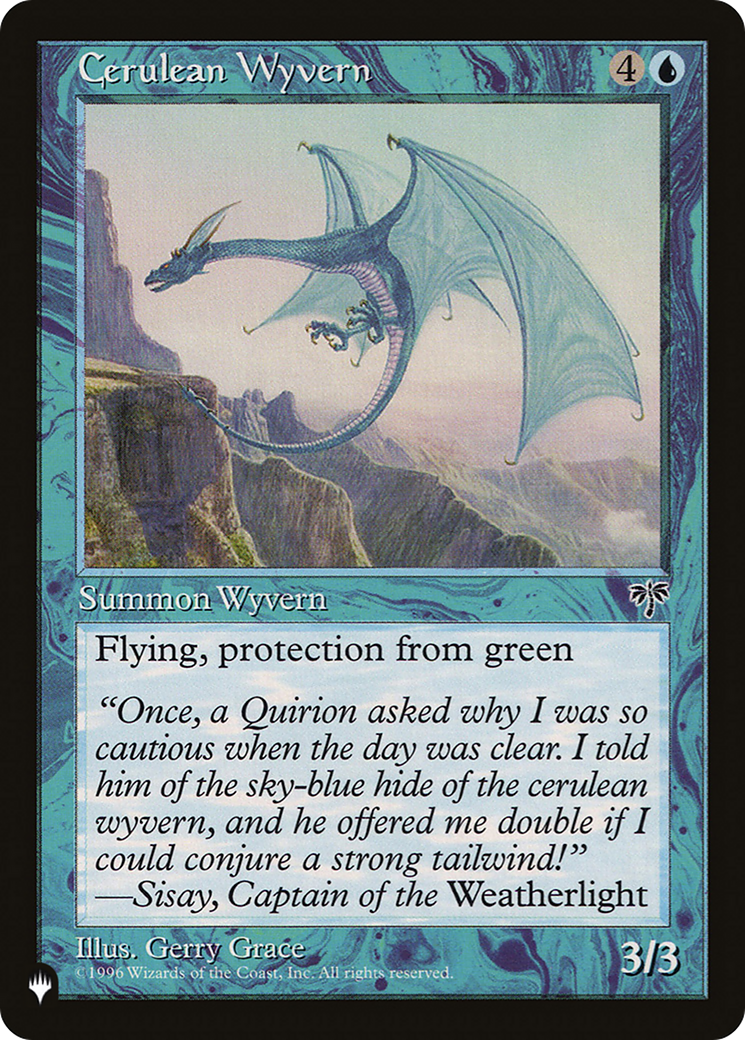 Cerulean Wyvern [The List] | Dragon's Lair Comics and Fantasy Houston TX