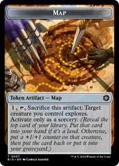 Map // Plot Double-Sided Token [Outlaws of Thunder Junction: The Big Score Tokens] | Dragon's Lair Comics and Fantasy Houston TX