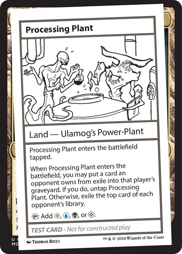 Processing Plant [Mystery Booster 2 Playtest Cards] | Dragon's Lair Comics and Fantasy Houston TX