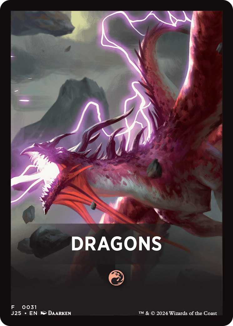 Dragons Theme Card [Foundations Jumpstart Front Cards] | Dragon's Lair Comics and Fantasy Houston TX