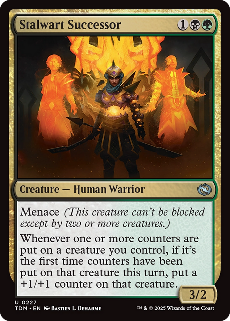 Stalwart Successor [Tarkir: Dragonstorm] | Dragon's Lair Comics and Fantasy Houston TX