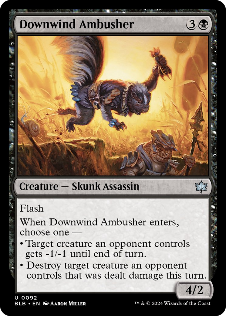 Downwind Ambusher [Bloomburrow] | Dragon's Lair Comics and Fantasy Houston TX