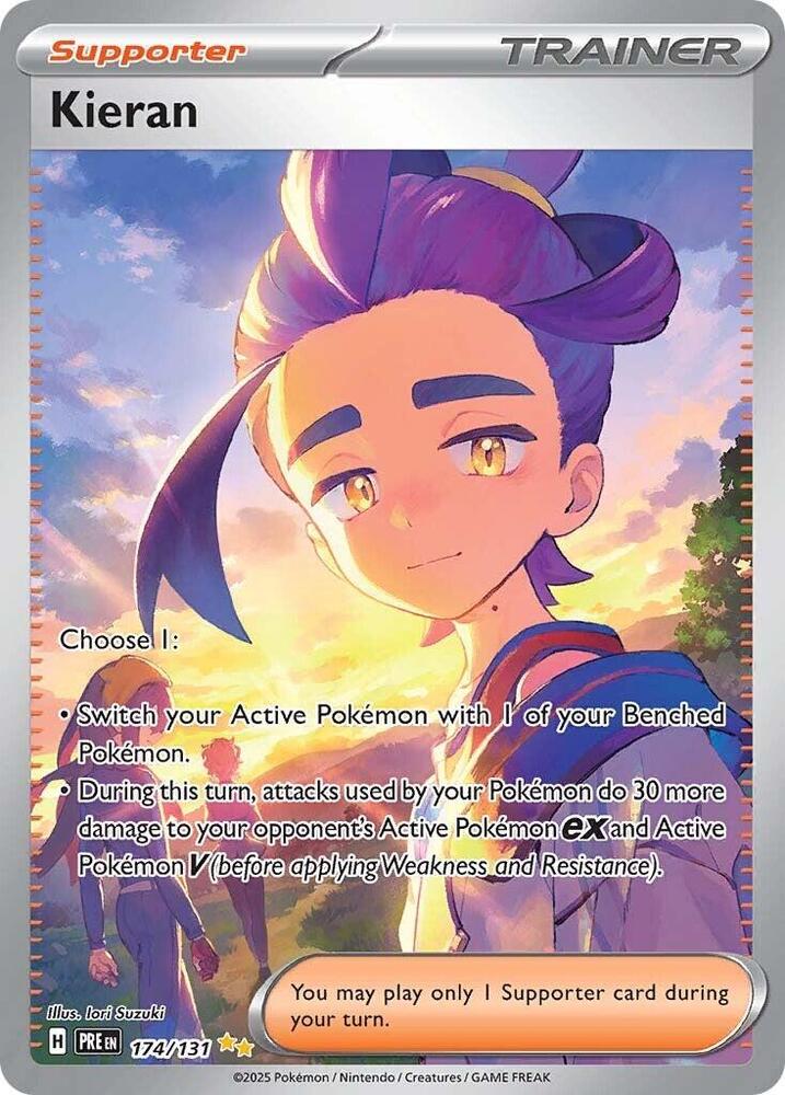 Kieran (174/131) [Scarlet & Violet: Prismatic Evolutions] | Dragon's Lair Comics and Fantasy Houston TX