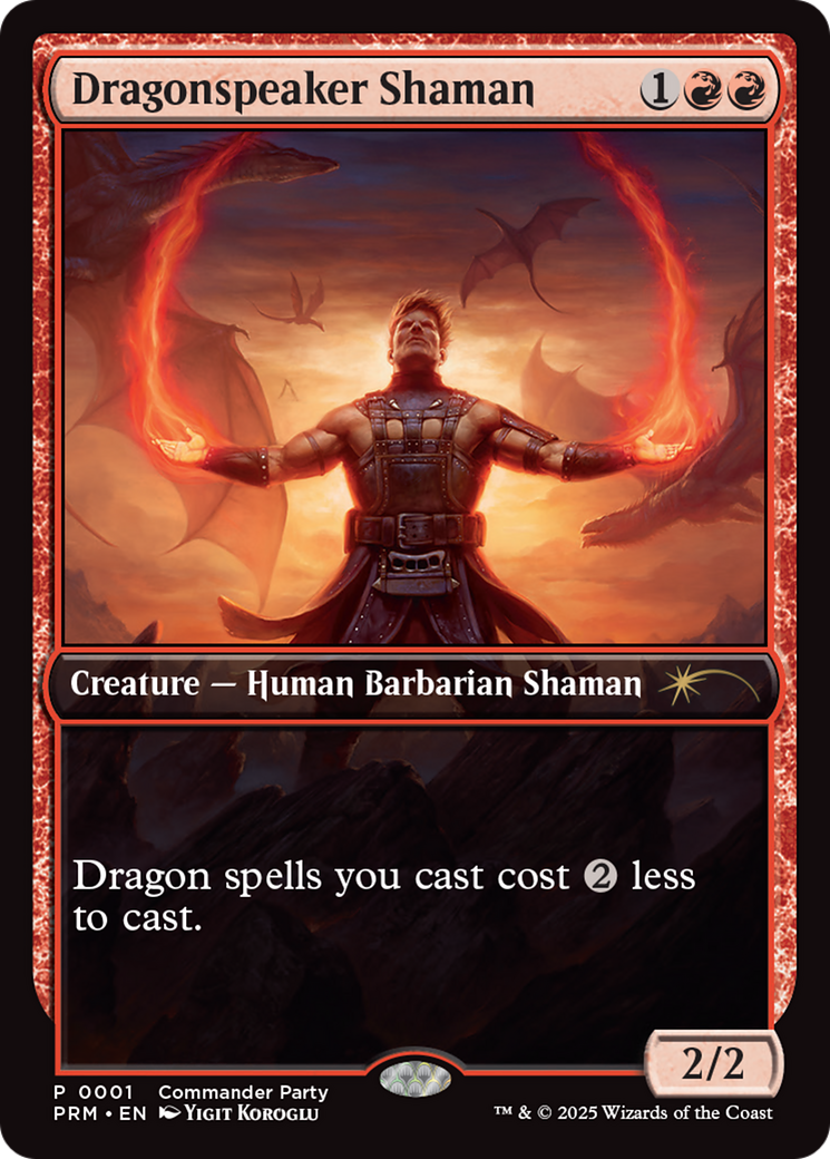 Dragonspeaker Shaman [Wizards Play Network 2025] | Dragon's Lair Comics and Fantasy Houston TX