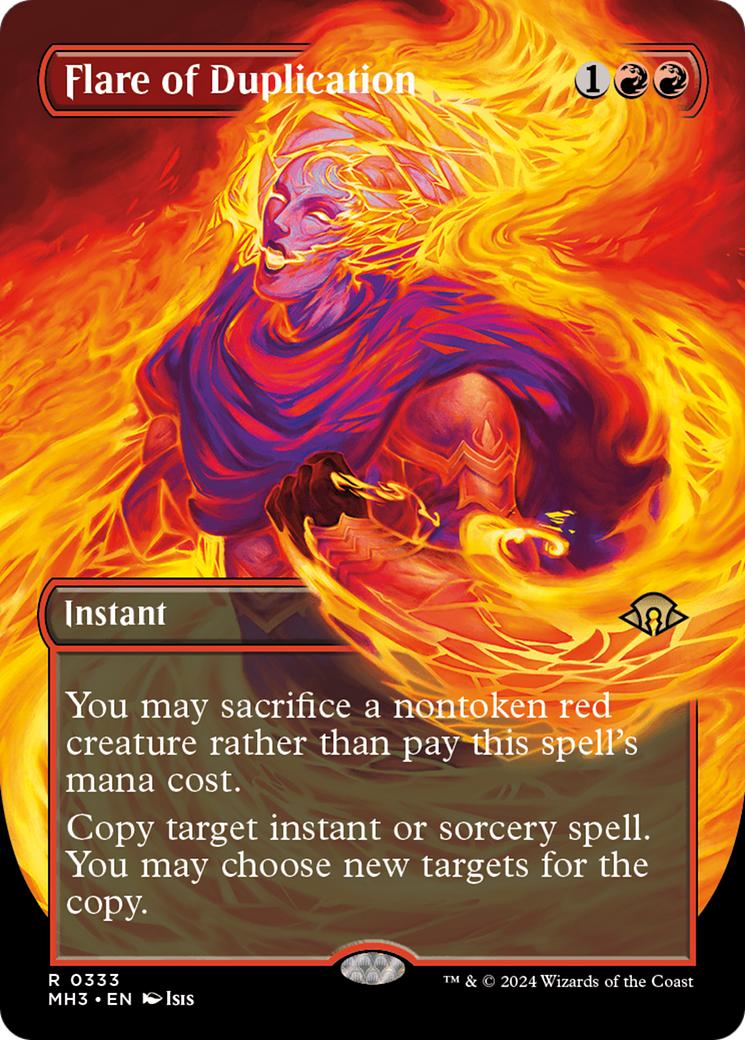 Flare of Duplication (Borderless) [Modern Horizons 3] | Dragon's Lair Comics and Fantasy Houston TX