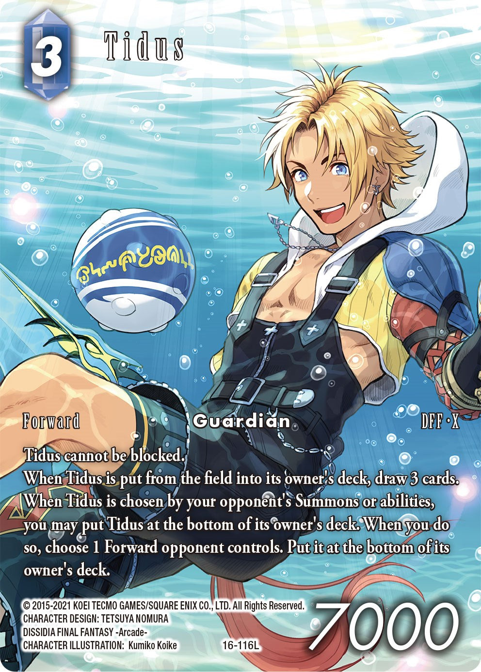 Tidus (Full Art) [Emissaries of Light] | Odin's Place