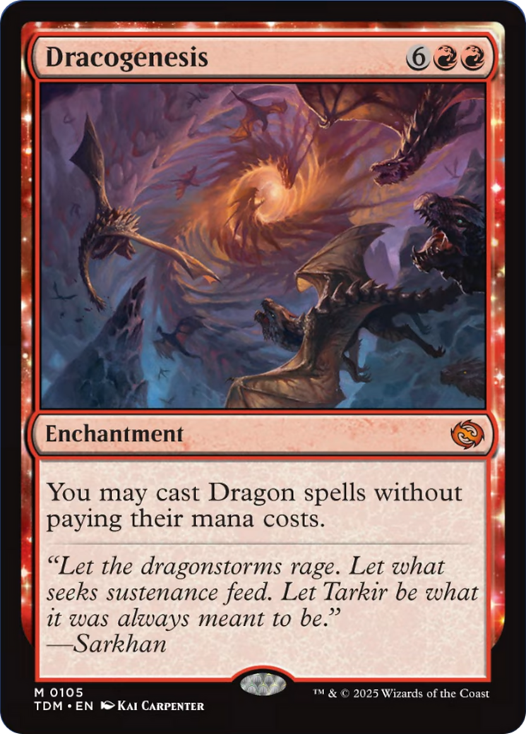 Dracogenesis [Tarkir: Dragonstorm] | Dragon's Lair Comics and Fantasy Houston TX