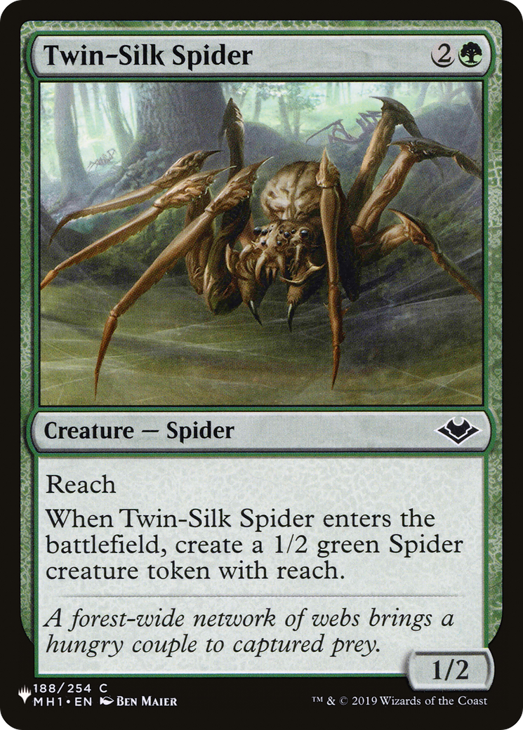Twin-Silk Spider [The List] | Dragon's Lair Comics and Fantasy Houston TX