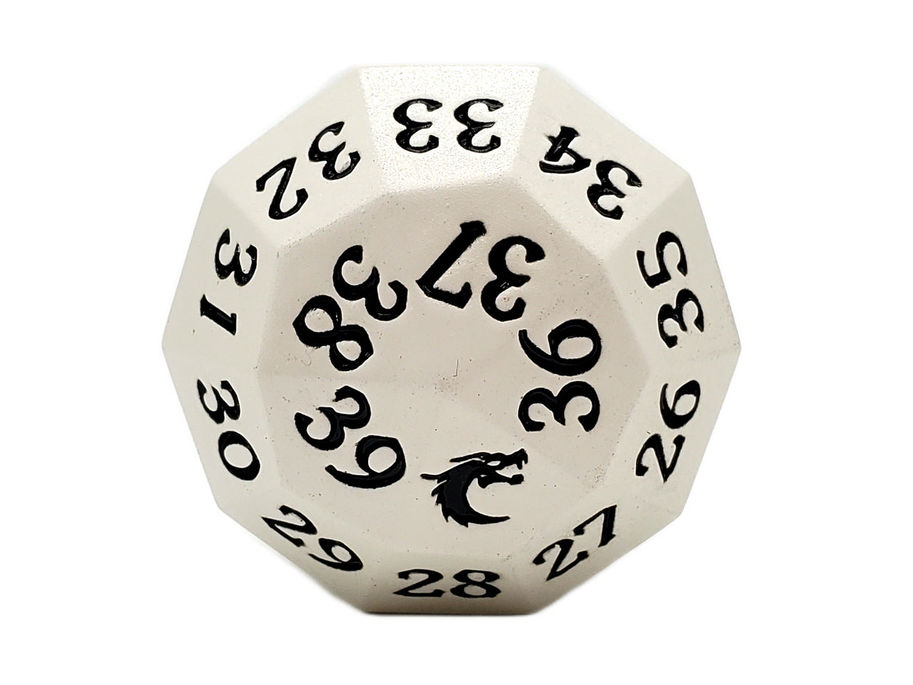 Old School Dice: Metal D40 Spindown | Dragon's Lair Comics and Fantasy Houston TX