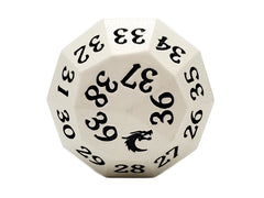 Old School Dice: Metal D40 Spindown | Dragon's Lair Comics and Fantasy Houston TX
